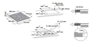 Варильна поверхня Whirlpool AKT 8090/NE - 2
