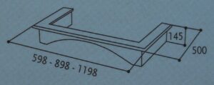 Аксесуар Faber Комплект кантов C7 60cm(Italy) - 2