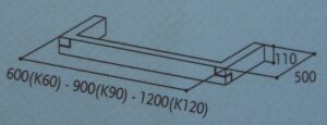 Аксесуар Faber Комплект кантов C9 60cm(Italy) - 2