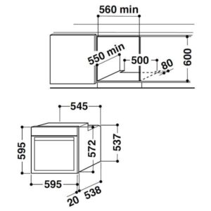 Духова шафа Whirlpool AKP 738 WH - 2