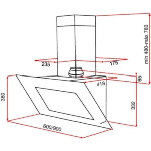 Витяжка Teka DVT 680 W - 2