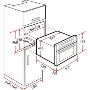 Мікрохвильова піч Teka MCS 32 BIH (Ebon) код 40587200 - 2