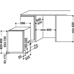 Посудомийна машина Whirlpool WIC 3C23 PEF - 2