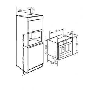 Кавоварка Smeg CMS 8451P - 2