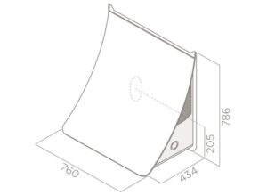 Витяжка Elica NUAGE SENSE PAINTABLE/F/75 - 2