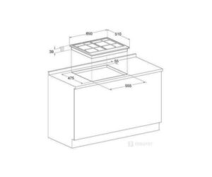 Варильна поверхня Hotpoint-ariston PKLL 641 D2/IX/HA EE - 2