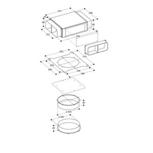 Аксесуар Gaggenau AD854048 - 2
