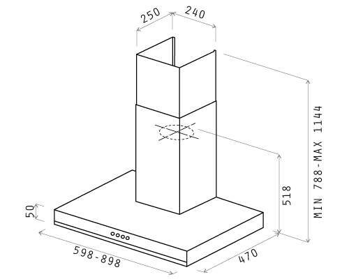 Витяжка Elica CUBE IX A/60 - 2