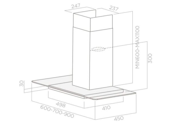 Витяжка Elica FLAT GLASS PLUS IX/A/90 - 2