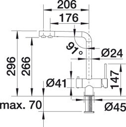 Змішувач Blanco BLANCO 523131 - 2