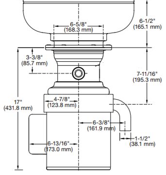 Подрібнювач In-sink-erator SS 100.   220- 380  V с чашей ( BOLW 5 ) - 2