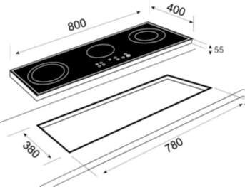 Варильна поверхня Teka IR 8300 HS код 10210166 - 2