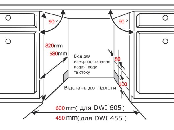 Посудомийна машина Interline DWI 605 L - 14