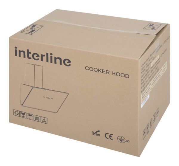Витяжка Interline FIESTA WH A 60 TC/GL/A - 7
