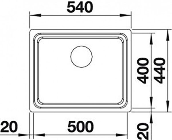 Мийка Blanco BLANCO 521841 - 2
