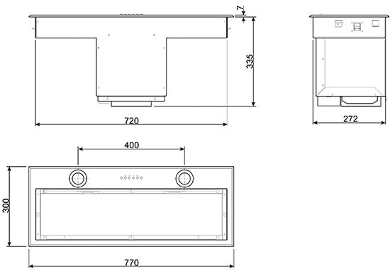 Витяжка Smeg KSEG 78PXE - 2