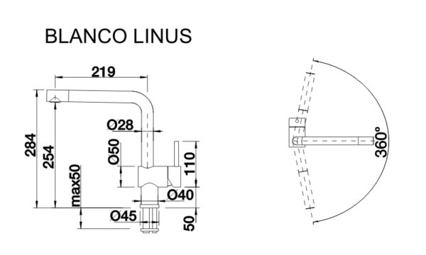 Змішувач Blanco BLANCO 520746 - 2