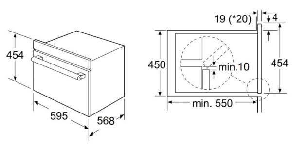 Духова шафа Interline GL 760 EXN BA - 2
