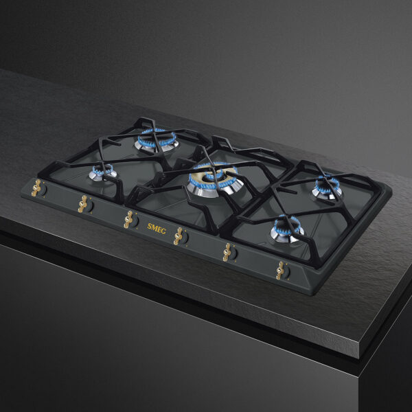 Варильна поверхня Smeg SRV 896AOGH - 3