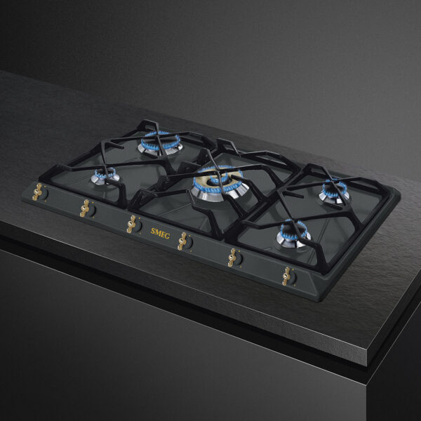 Варильна поверхня Smeg SRV 896AOGH - 4