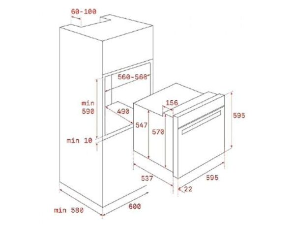 Духова шафа Teka HRB 6400 ATS код 111010015 - 2