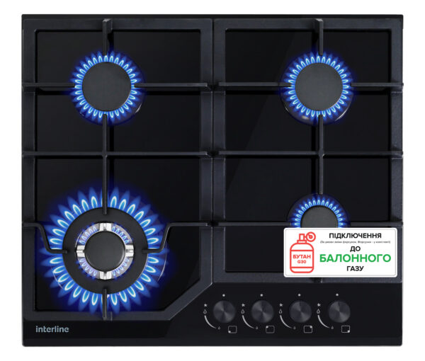 Варильна поверхня Interline SGV 664 FGT BA - 10