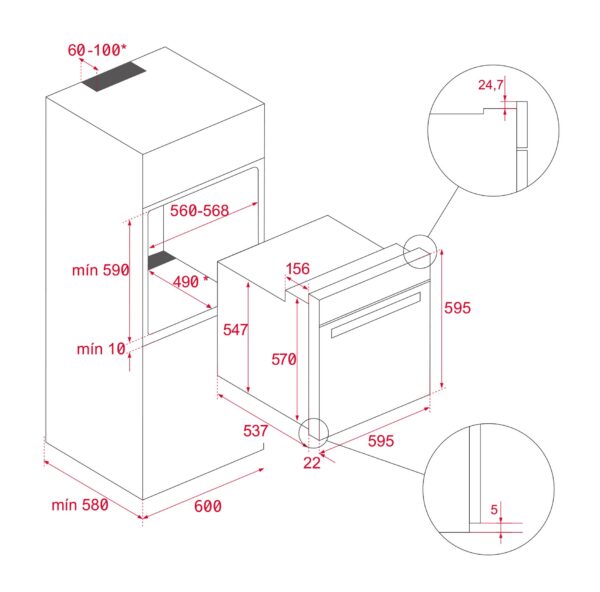 Духова шафа Teka HLB 8600  код 111000013 - 13