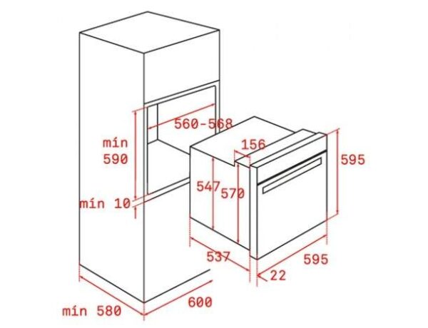 Духова шафа Teka HLB 8400  код 111000009 - 2