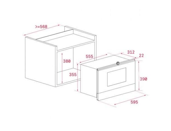 Мікрохвильова піч Teka ML 8220 BIS WH код 112030000 - 2