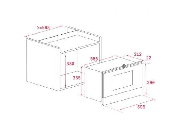 Мікрохвильова піч Teka ML 8220 BIS LB код 112030003 - 2