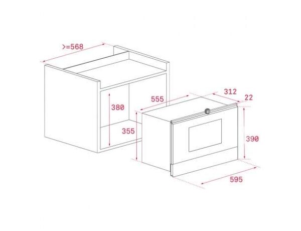 Мікрохвильова піч Teka ML 8220 BIS SM код 112030004 - 2