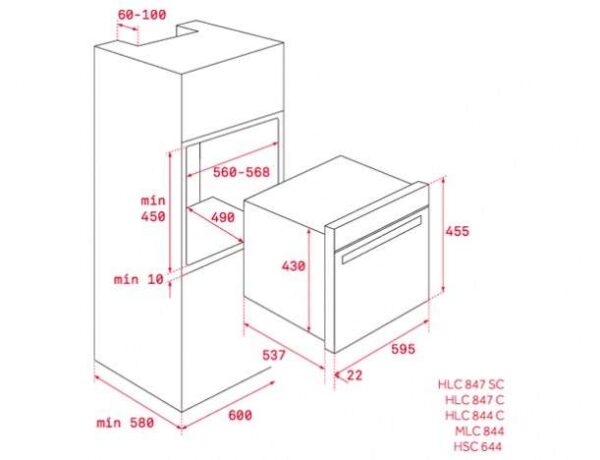 Духова шафа Teka HSC 644 C код 40587603 - 2