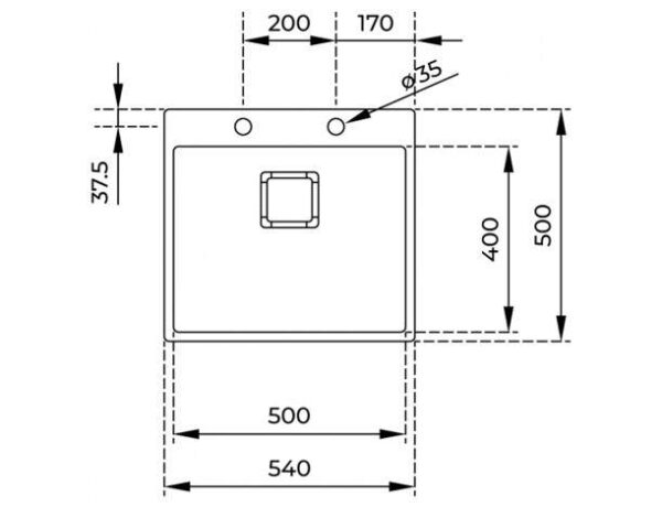 Мийка Teka ForLinea RS15 50.40 код 115000018 - 2