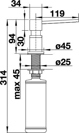 Аксесуар Blanco BLANCO 525811 - 2