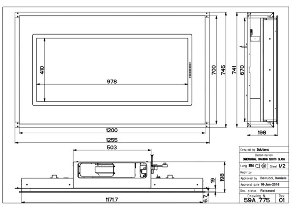 Витяжка Faber HEAVEN GLASS 2.0 WH FLAT A120 - 2