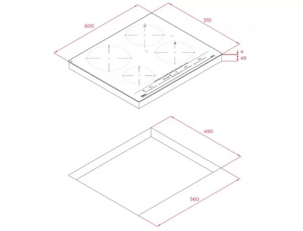 Варильна поверхня Teka IZC 64630 WH MST код 112500027 - 2