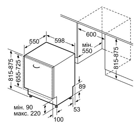 Посудомийна машина Siemens SN 65ZX49CE - 2