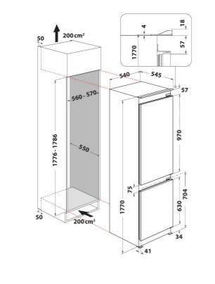 Холодильник Whirlpool WHC18 T573 - 13