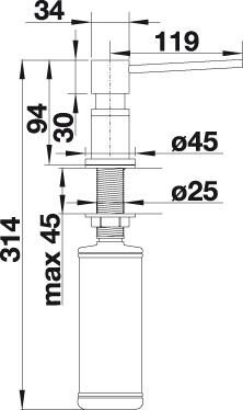 Аксесуар Blanco BLANCO 525817 - 2