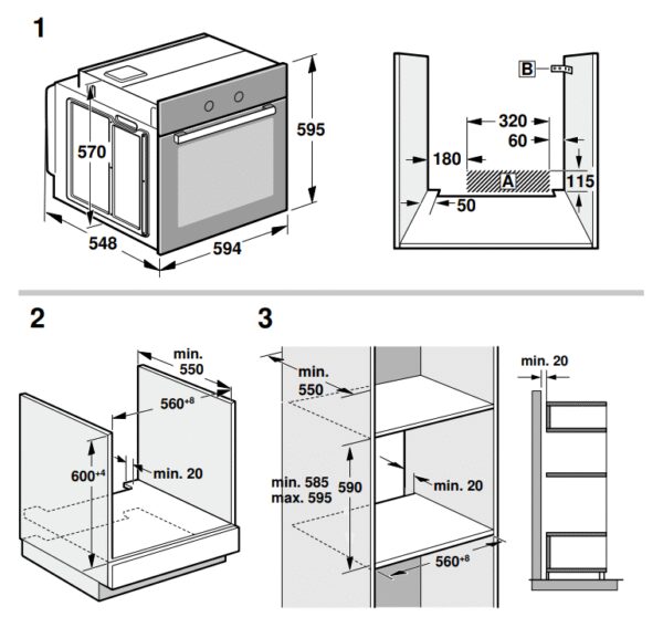Духова шафа Bosch HBF 011BR0Q - 2