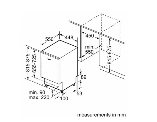 Посудомийна машина Siemens SR 61IX05KK - 2