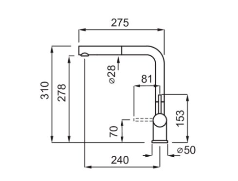 Змішувач Elleci STREAM PLUS ALUMINIUM 79 - 2