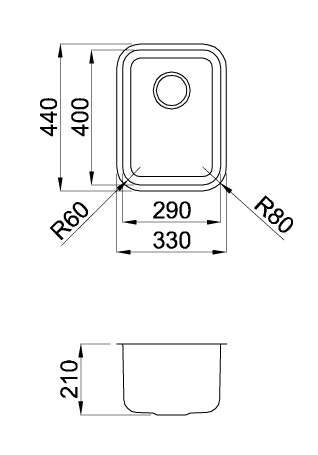 Мийка Elleci Space 290 under top - 2