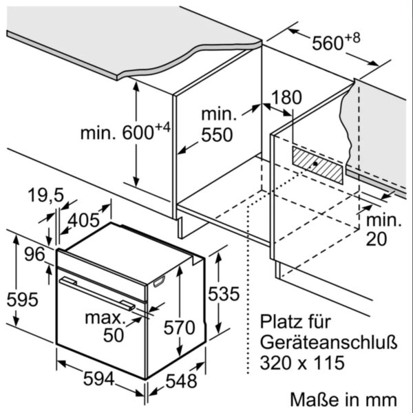 Духова шафа Bosch HRG 5180S0 - 2