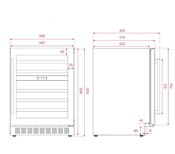 Винна шафа Teka RVU 20046 код113600008 - 10