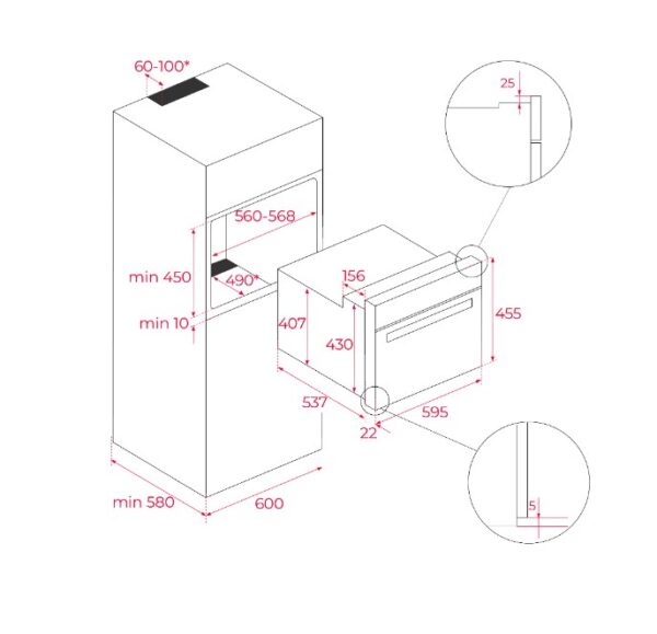 Духова шафа Teka HLC 8440 C код 111160012 - 2
