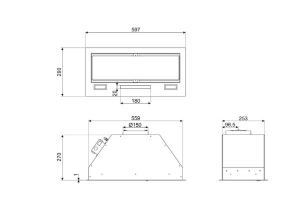 Витяжка Smeg KSG 6P4X - 2