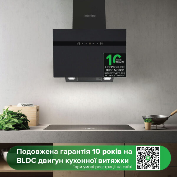 Витяжка Interline STREAM MATT BL A/60/GL/M - 21