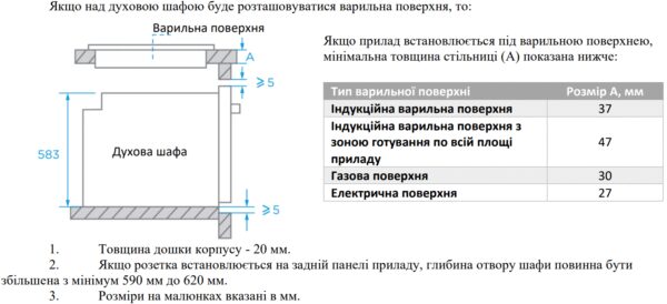 Духова шафа Interline OEG 935 STG BA Pure Black - 4