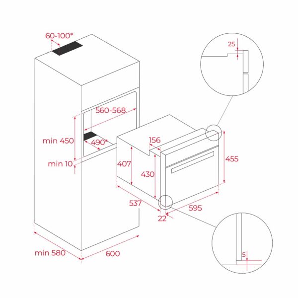 Мікрохвильова піч Teka MLC 84 BM код 111160027 - 13